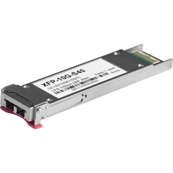 10G Ethernet XFP Transceiver, Single-Mode 40kM / LC / 1550nm, 0 Degrees C70 Degrees C